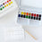Watercolor paint set 18 colors with brush