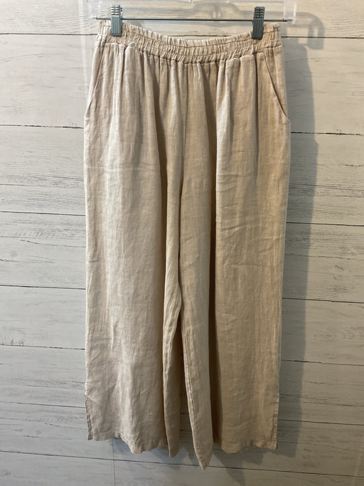 Split Leg Linen Pant 0333