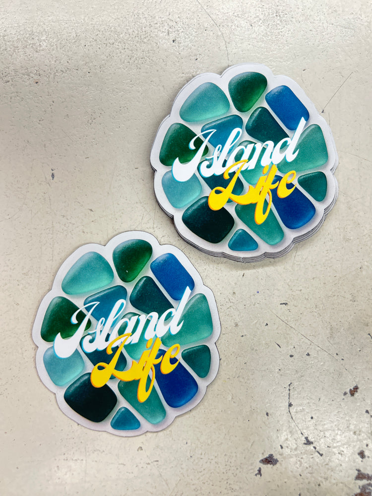 Island Life Seaglass Magnets