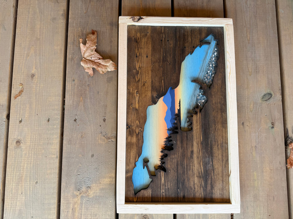 Vancouver Island Handpainted Cutout Signs