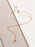 Cute Gold Rose Quartz Bird Charm Pendant Layering Necklace