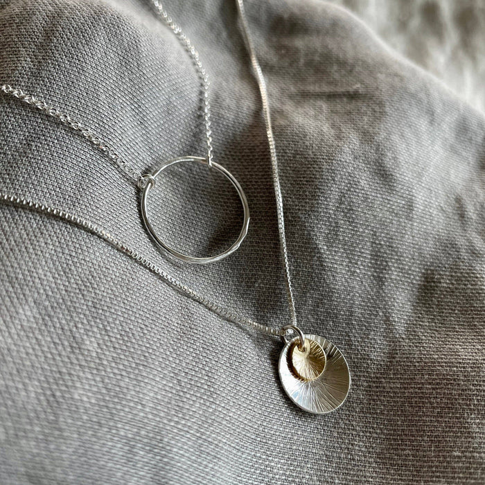 Sol Necklace | Silver