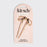 Mini Metal Bow French Hair Pin - Gold