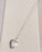 Large Silver Heart Locket Freshwater Pearl Necklace