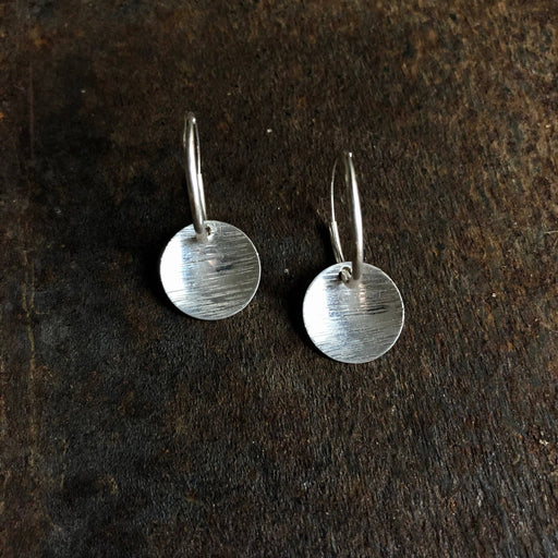 Full Moon Hoops | Silver