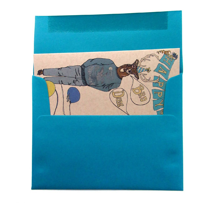 Hipster Deer B-Day Card