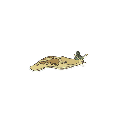 Slug Sticker with Green Hat