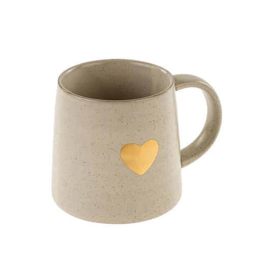 Gold Heart Mug ♥