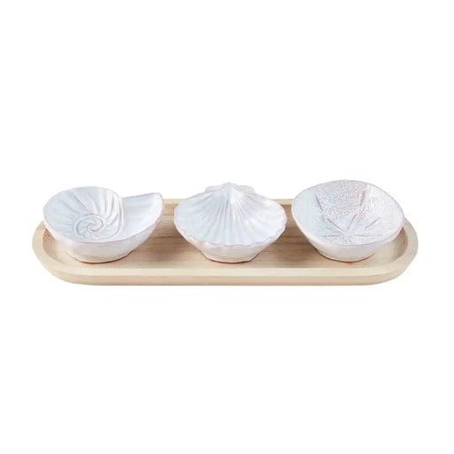 SHELL DIP AND TRAY SET