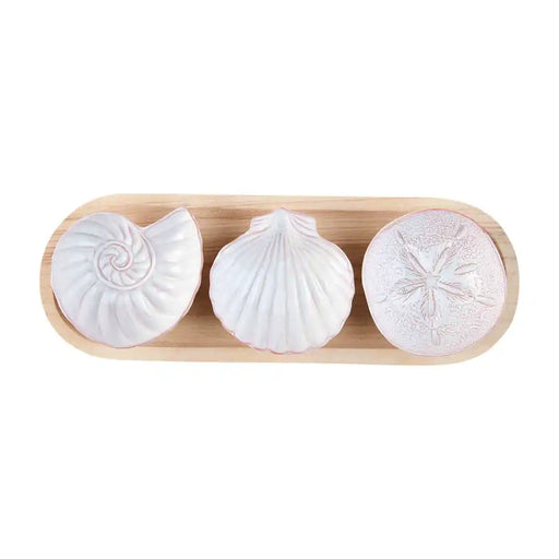 SHELL DIP AND TRAY SET