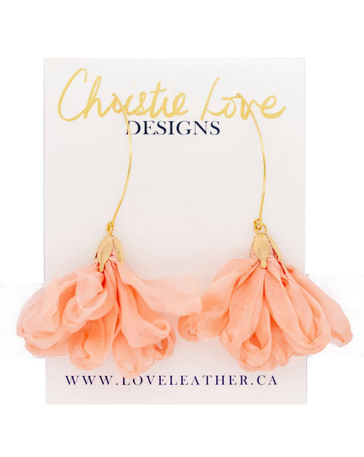 “Vivienne”(Luxury)-flower earrings-(Nickel Free)