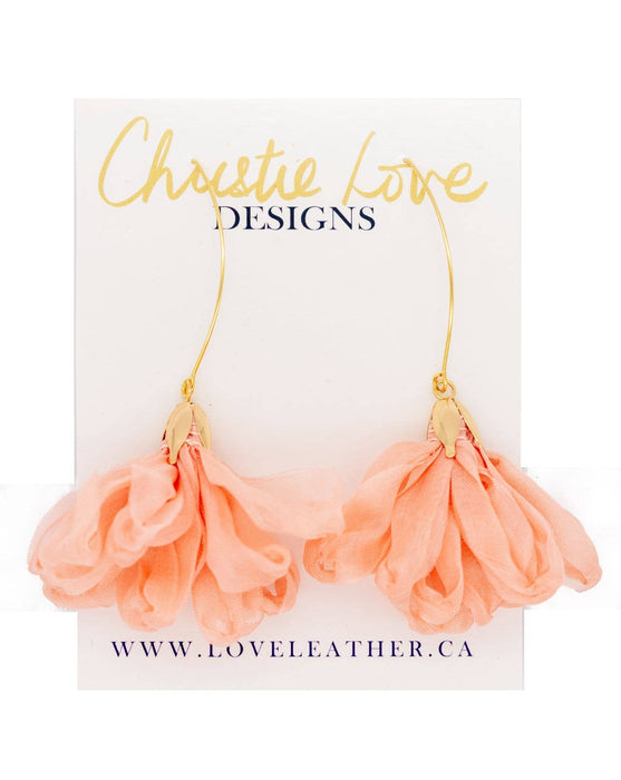 “Vivienne”(Luxury)-flower earrings-(Nickel Free)