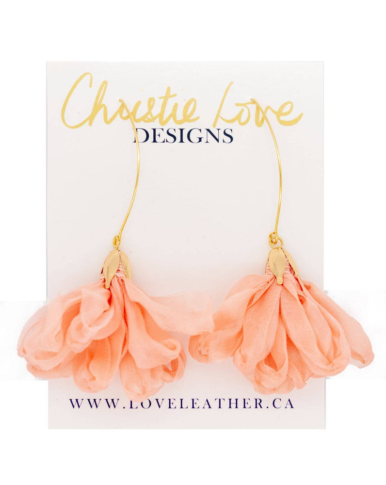 “Vivienne”(Luxury)-flower earrings-(Nickel Free)