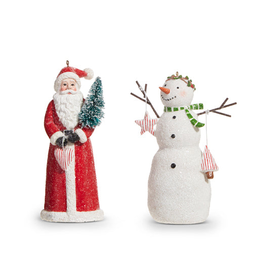 Santa or Snowman Ornament