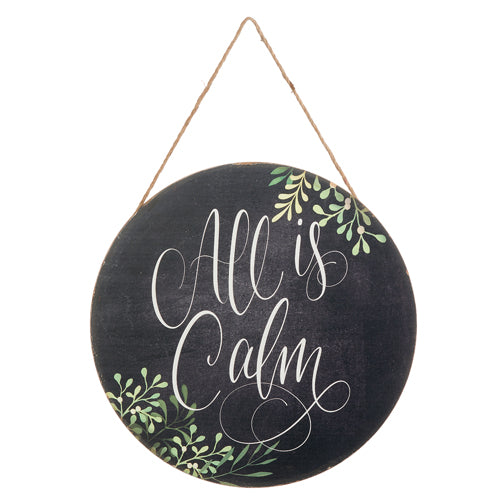 All is Calm Wall Ornament