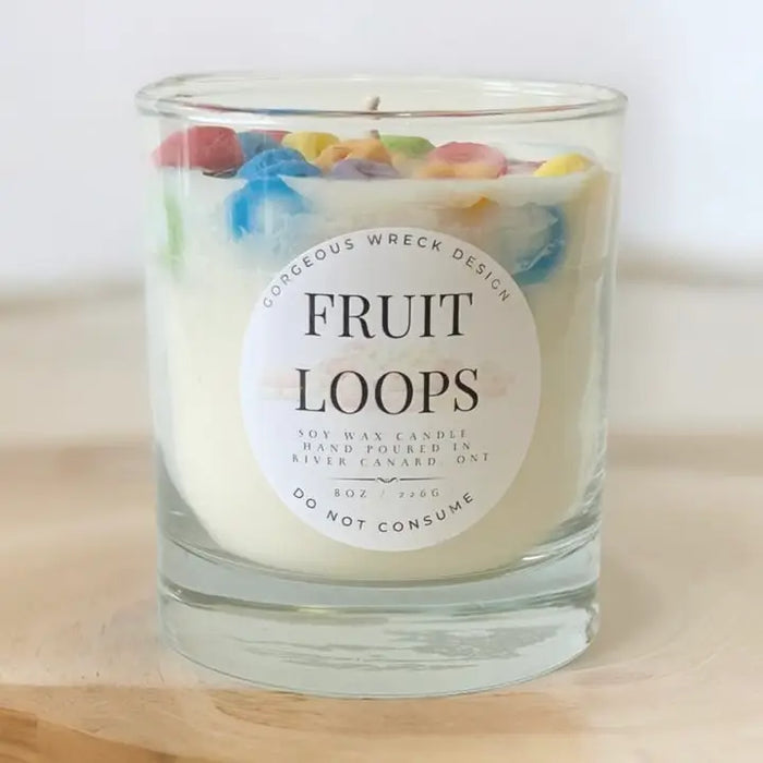 Fruit Loops Candle