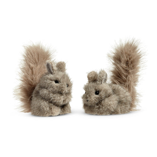 Squirrel Ornament Grey