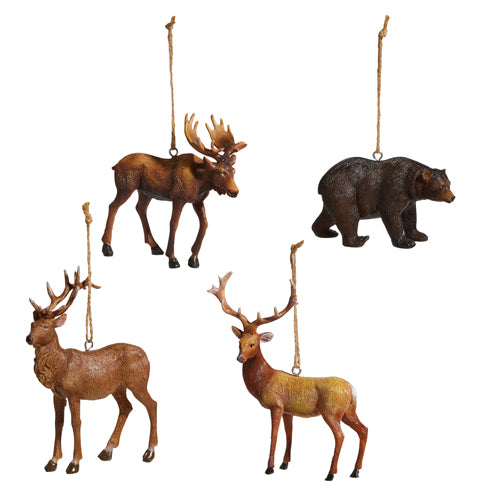 5" Mountain Animal Ornament 4412139