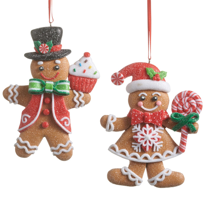 Sugared Gingerbread ornamant 4615560