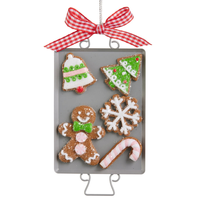 Gingerbread baking sheet ornament 4615565