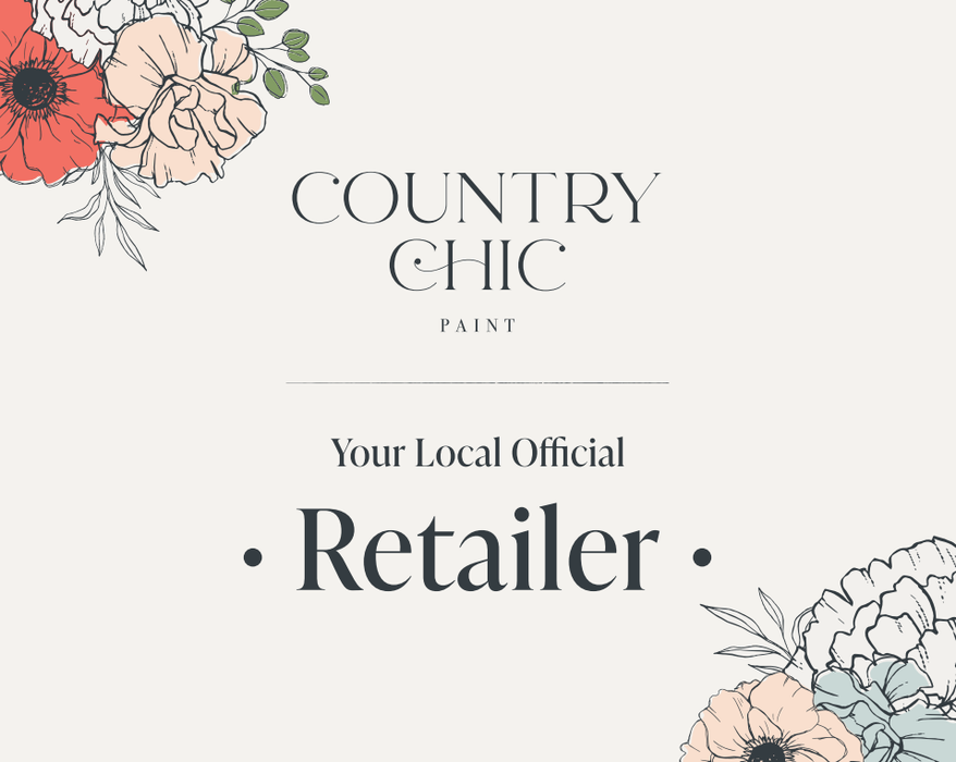 16x20" Country Chic Paint Retailer Poster