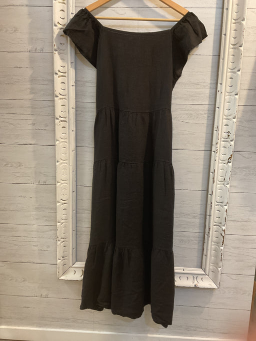 Panelled Linen Summer Dress 4522