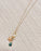 Gold Starfish Cluster Charm Necklace