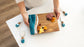 Wood Resin Date Night Cheese Charcuterie Board - NO TARIFFS!