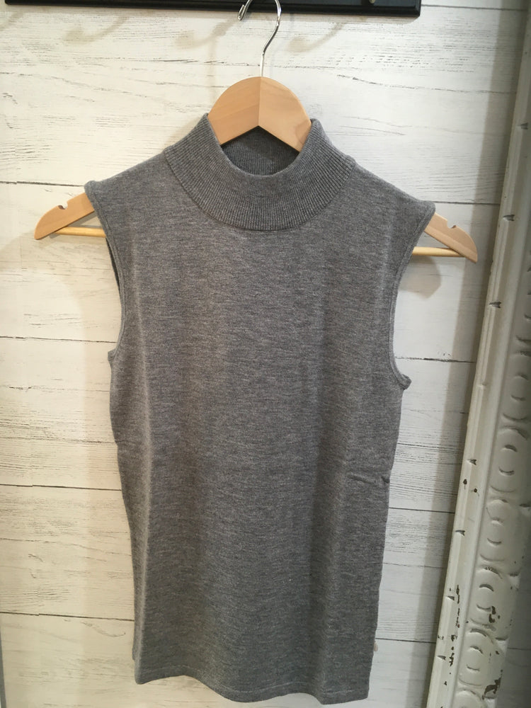 Bobby sleeveless Grey Melange