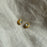 Skye Studs | Aquamarine & Gold