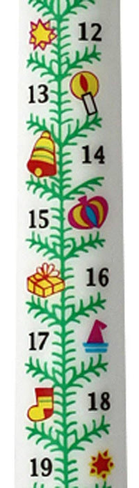 Countdown Advent Candle | single