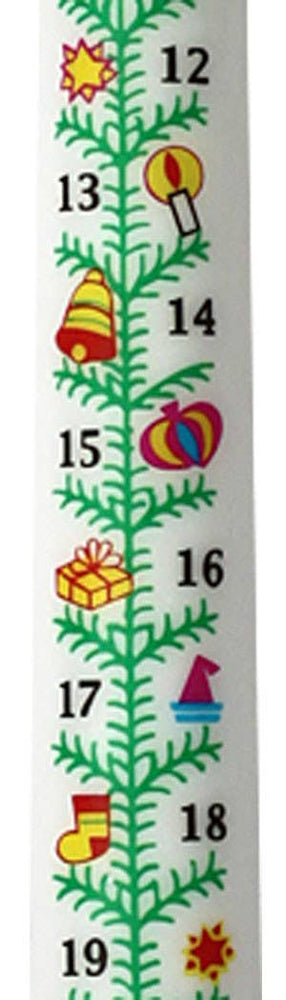 Countdown Advent Candle | single