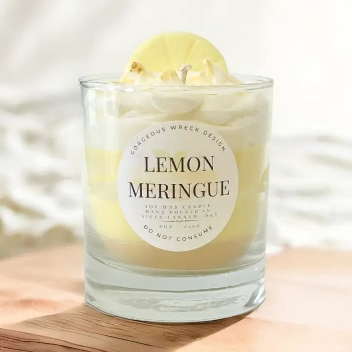 Lemon Meringue Candle