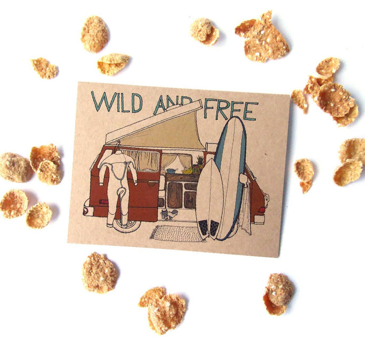 Surf Van Card