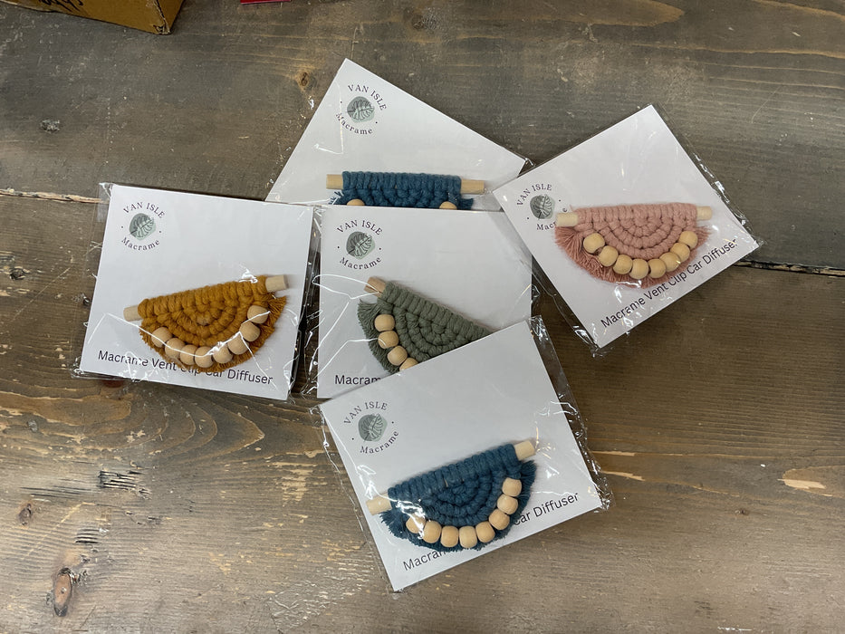 Macrame Car diffusers