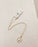 Starfish & Pearl Beach Charm Gold Necklace