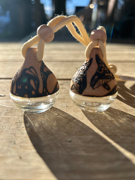 Car Diffusers! Local Pyrography