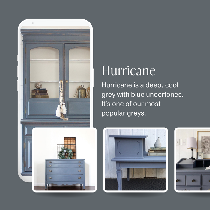 Hurricane - Chalk Style Paint for Furniture & Home Decor