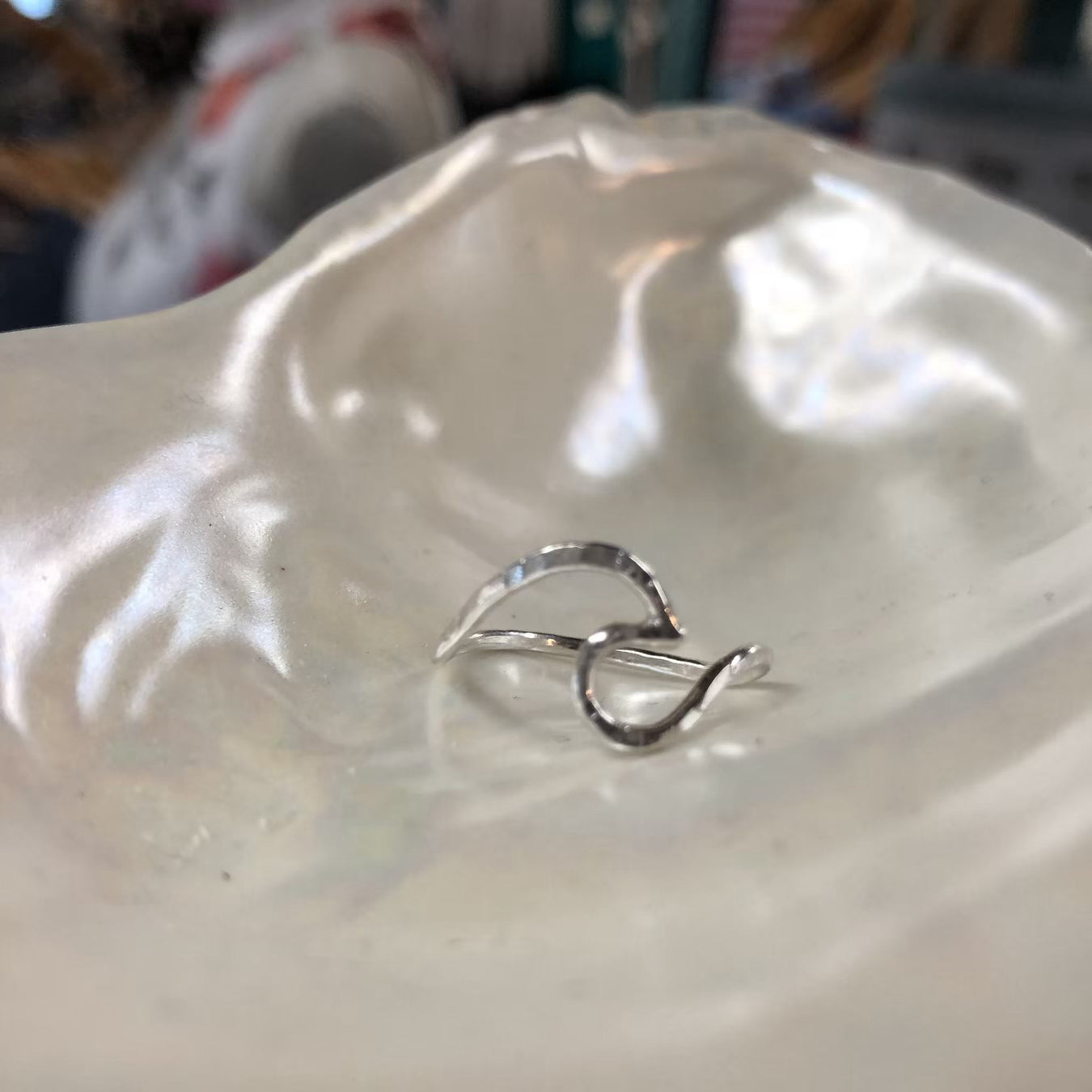 local silver wave rings joleen sohier