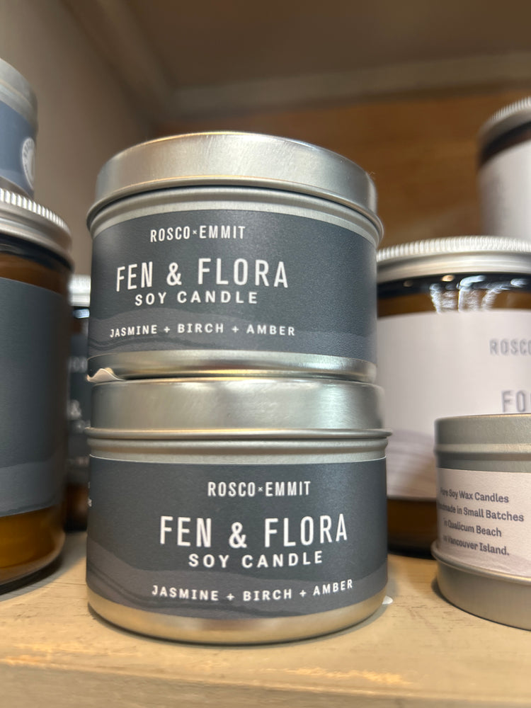 4 oz Small Travel Tin Candle by Rosco