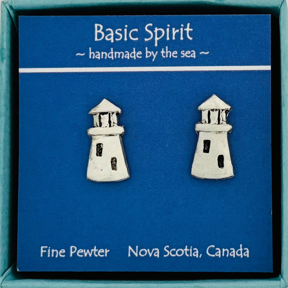 Lighthouse Stud Earrings (Boxed)