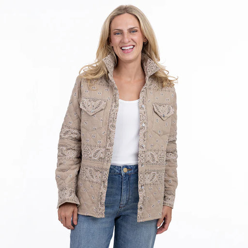 Bandana Quilted Shaket