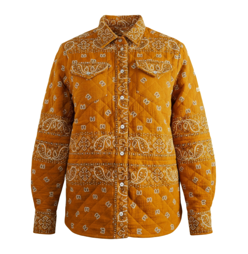 Bandana Quilted Shacket 5782