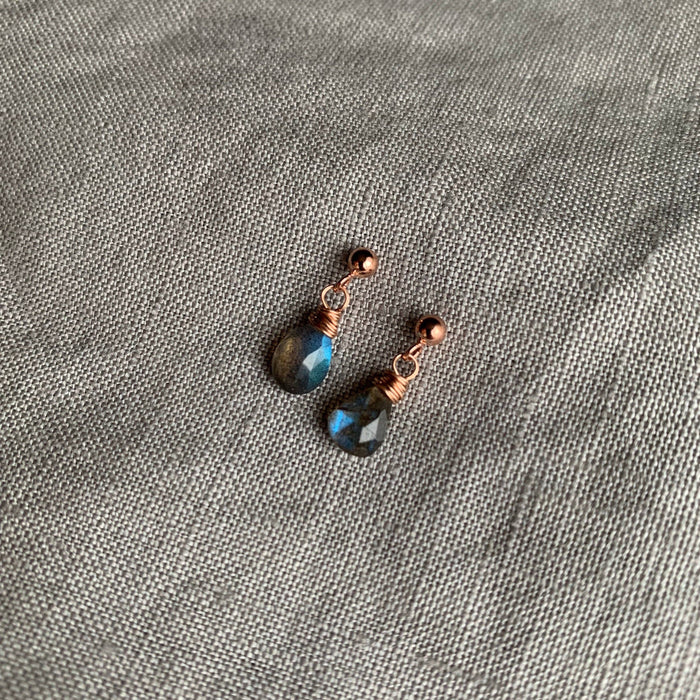 Labradorite - Linnaea Earrings