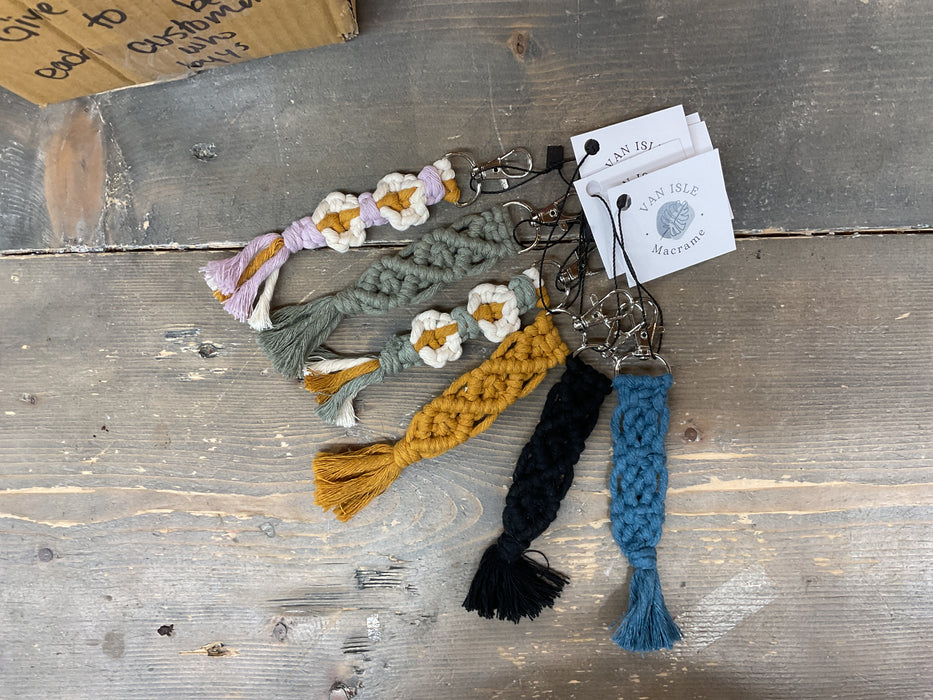 Macrame  keychain