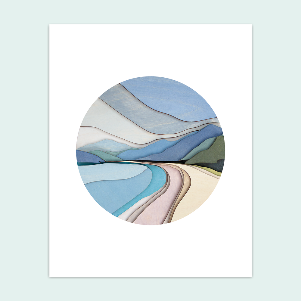 Fresh Aqua Archival Quality Print