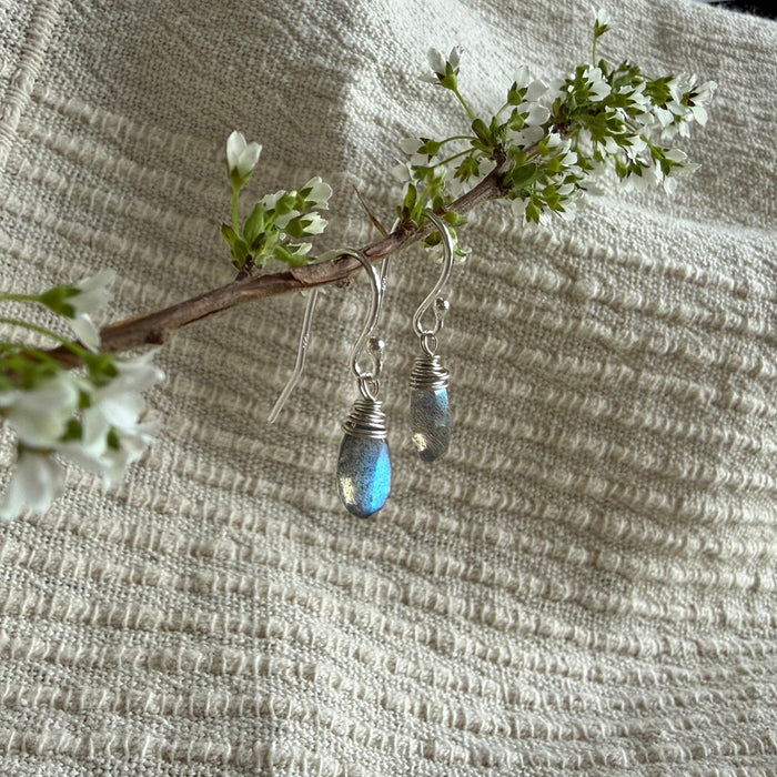 Ava Earrings | Labradorite