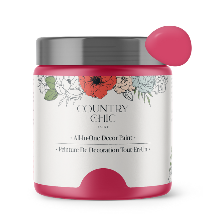 Raspberry Sorbet -Chalk Style Paint for Furniture/Home Decor