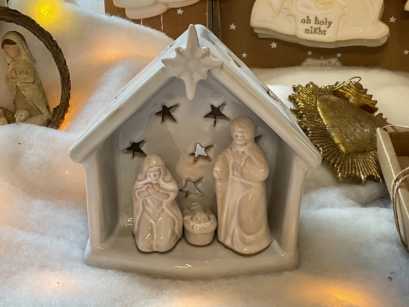 8298 Holy Family nativity creche