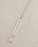 Minimalist Rose Gold & Silver & Opal Glass Pendant Necklace